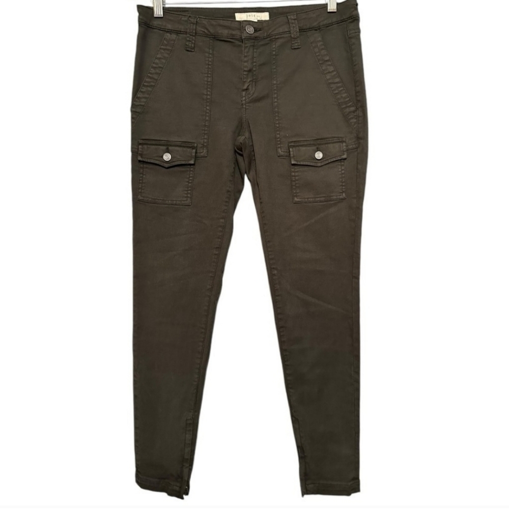 Joie Women’s Size 30 Fatigue Army Green So Real Skinny Cargo Jeans
